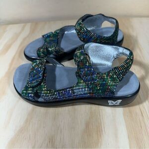 Alegria Joy Prime Time Rave Sandals Women’s Size 6.5